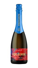 Вино игристое  Di Caspico, Fiore di Mare красное полусухое 10.5% 0,75л