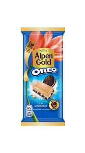 Шоколад AlpenGold с oreo два шоколада 85г