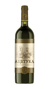 Вино Ацетука, белое полусладкое 11-13% 0,75л