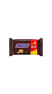 Батончик Snickers шоколадный 160г