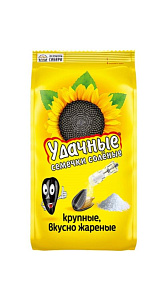 Семечки Удачные соленые 70г
