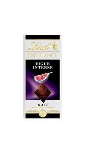 Шоколад темный Lindt Excellence с инжиром 100г