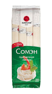 Лапша Mayumi Сомэн пшеничная 300г