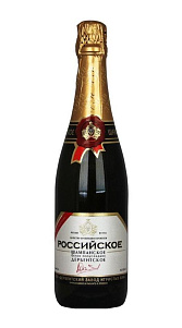 Шампанское Дербентское Российское белое п/сл 10.5-13% 0.75л