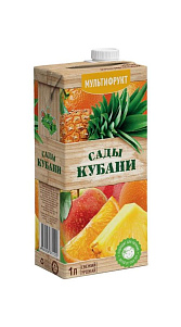 Нектар Сады Кубани мультифруктовый 1л