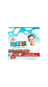 Конфеты Milkids стики с молочной начинкой 53г