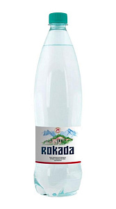 Вода Rokada минеральная природная лечебно-столовая газированная 1л