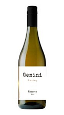 Вино Gemini, Riesling Reserva белое сухое 12,5% 0,75л