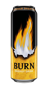 Энергетический напиток Burn Темная энергия 449мл