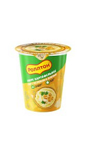 Пюре картофельное Роллтон с сыром чесноком и зеленью 55г
