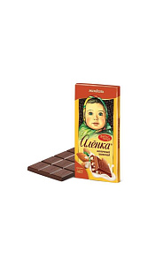 Шоколад Аленка молочный с миндалем 75г