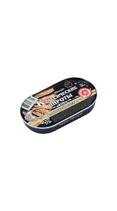 Шпроты Вкусные консервы Классические в масле 170г