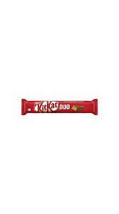 Батончик шоколадный KitKat DUO Молочный шоколад с хрустящей вафлей 58г
