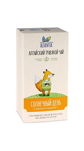Чай травяной Altaivita Солнечный день 10пак