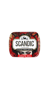 Конфеты Scandic со вкусом Виноградный микс 14г