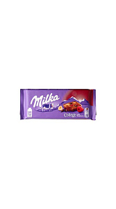 Шоколад Milka Collage With Raspberry молочный 93г
