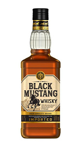 Виски Black Mustang 40% 0.5л