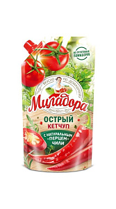 Кетчуп Миладора Острый 550г