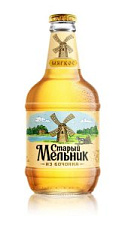 Пиво Старый мельник из бочонка Мягкое светлое 4.3% 0.45л