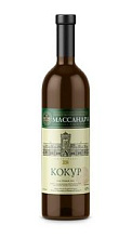 Вино Массандра, Кокур белое сухое 11% 0,75л