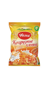 Хлопья Увелка Кукурузные с медом 150г