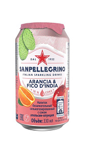Напиток Sanpellegrino Апельсин-опунция 330мл