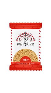 Макаронные изделия 12 Месяцев Рожки 400г