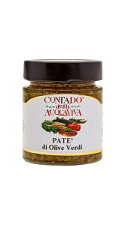 Паштет Contado Degli Acquaviva из зеленых оливок 140г