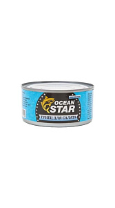 Тунец Ocean star рубленный в собственном соку 160г