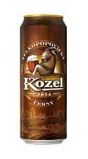 Пивной напиток Velkopopovicky Kozel темное 3.7% 0.45л