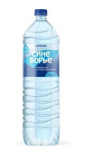 Вода Синеборье питьевая природная газированная 1.5л