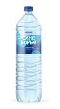 Вода Синеборье питьевая природная газированная 1.5л