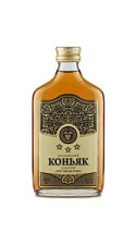 Коньяк Российский Три звездочки трехлетний 40% 0.25л