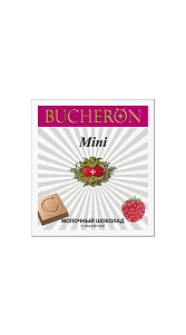 Шоколад Bucheron mini молочный с малиной 40г