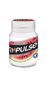 Жевательная резинка Impulse вкус арбуз 56г