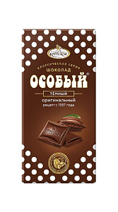Шоколад темный Фабрика имени Крупской Особый 90г