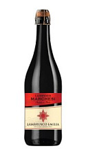 Вино игристое Ludovico Marchesi, Lambrusco Emilia красное полусладкое 8% 0,75л