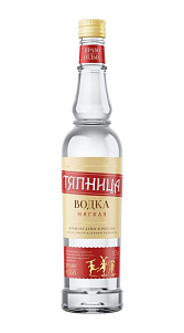 Водка Тяпница мягкая 38% 0.5л