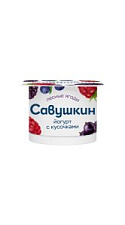 Йогурт Савушкин Лесная ягода 2% 120г