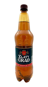 Пиво Zlaty Grad светлое фильтрованное 4,3% 1,15л