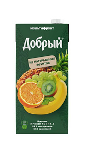 Нектар Добрый Мультифрукт 2л