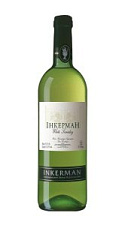 Вино Инкерман, столовое белое полусухое 10,5-12,5% 0,75л