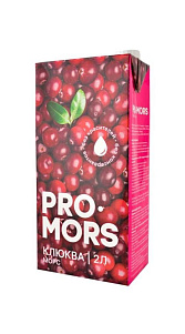 Морс ProMors клюква 2л