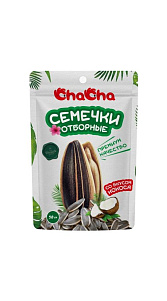 Семечки ChaCha подсолнечника со вкусом кокоса 50г
