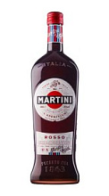 Напиток виноградосодержащий Martini Rosso красный сладкий 15% 1л