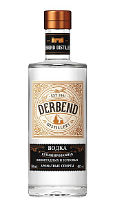 Водка Derbend Distillery, Blended купажированная 40% 0,5л