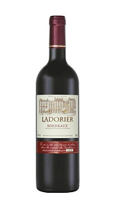 Вино  Ladorier Bordeaux красное сух. 12.5% 0.75л