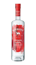 Водка особая Beringoff Redcurrant, красная смородина, 40% 0,5л