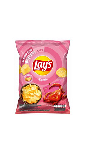 Чипсы картофельные Lays Краб 95г