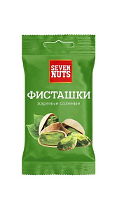 Фисташки Seven Nuts жареные соленые 50г
